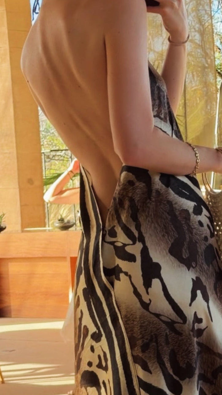 Halter Dress Sample