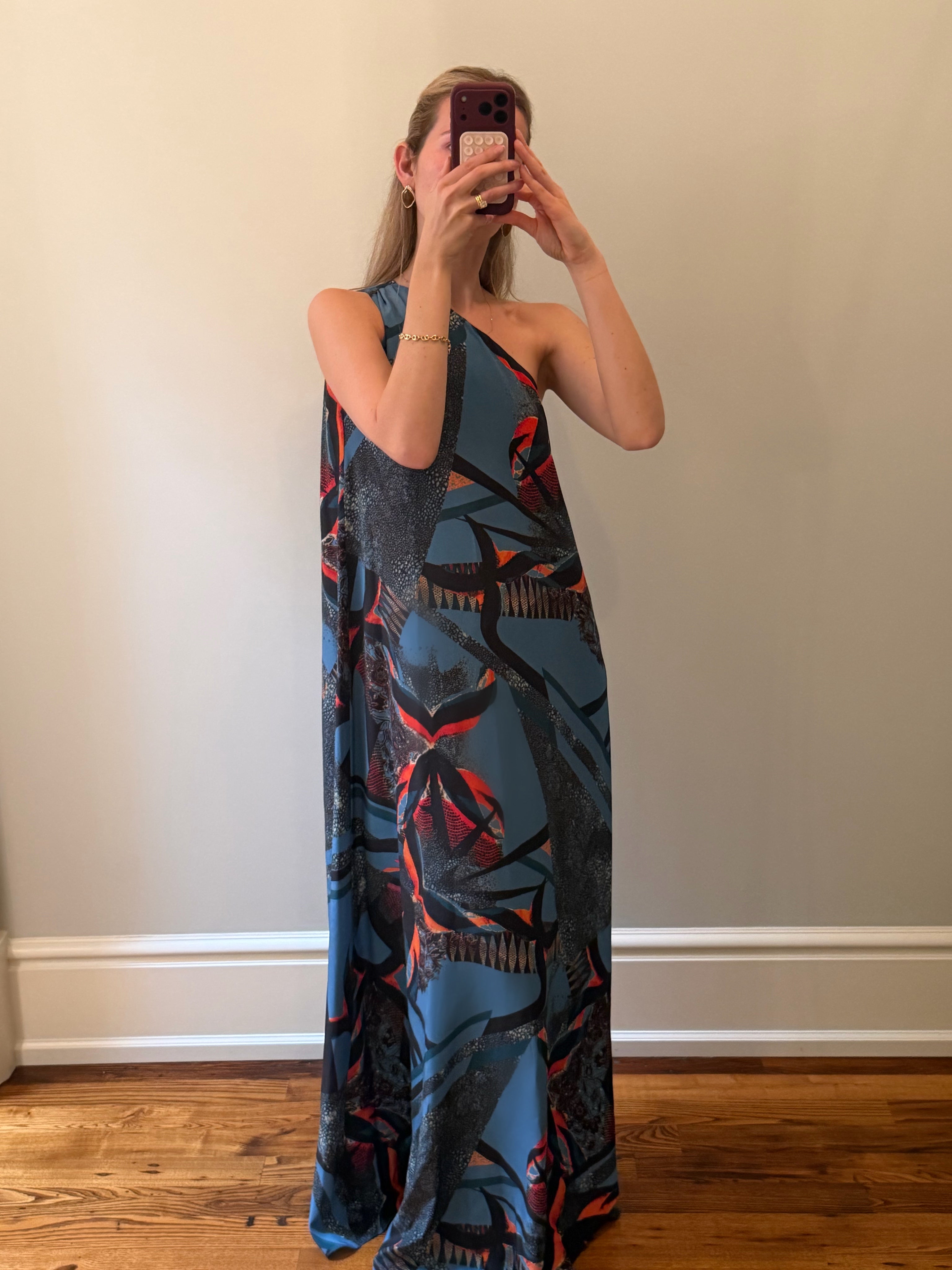 One Shoulder Dress Sample