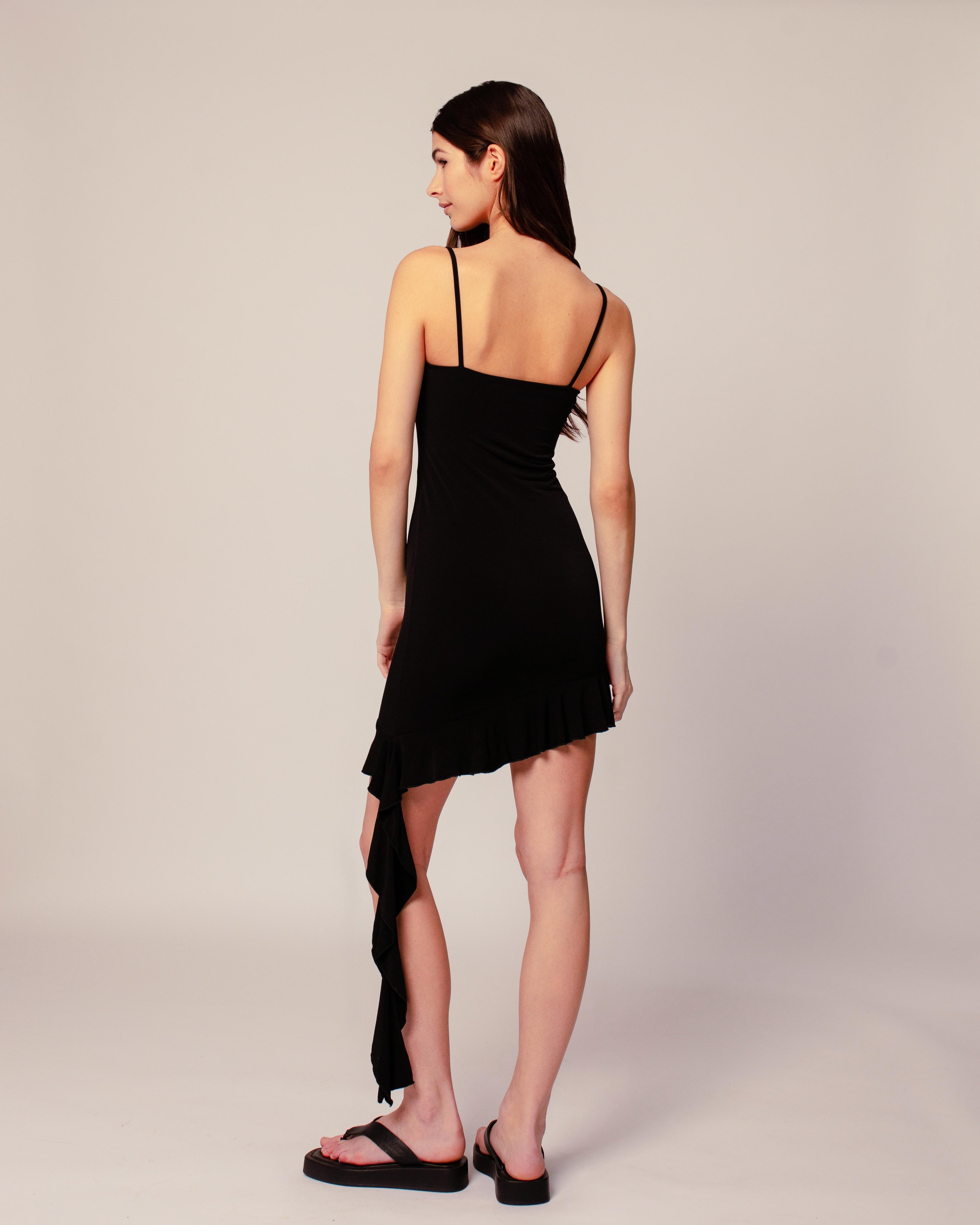 Flora Dress in Black