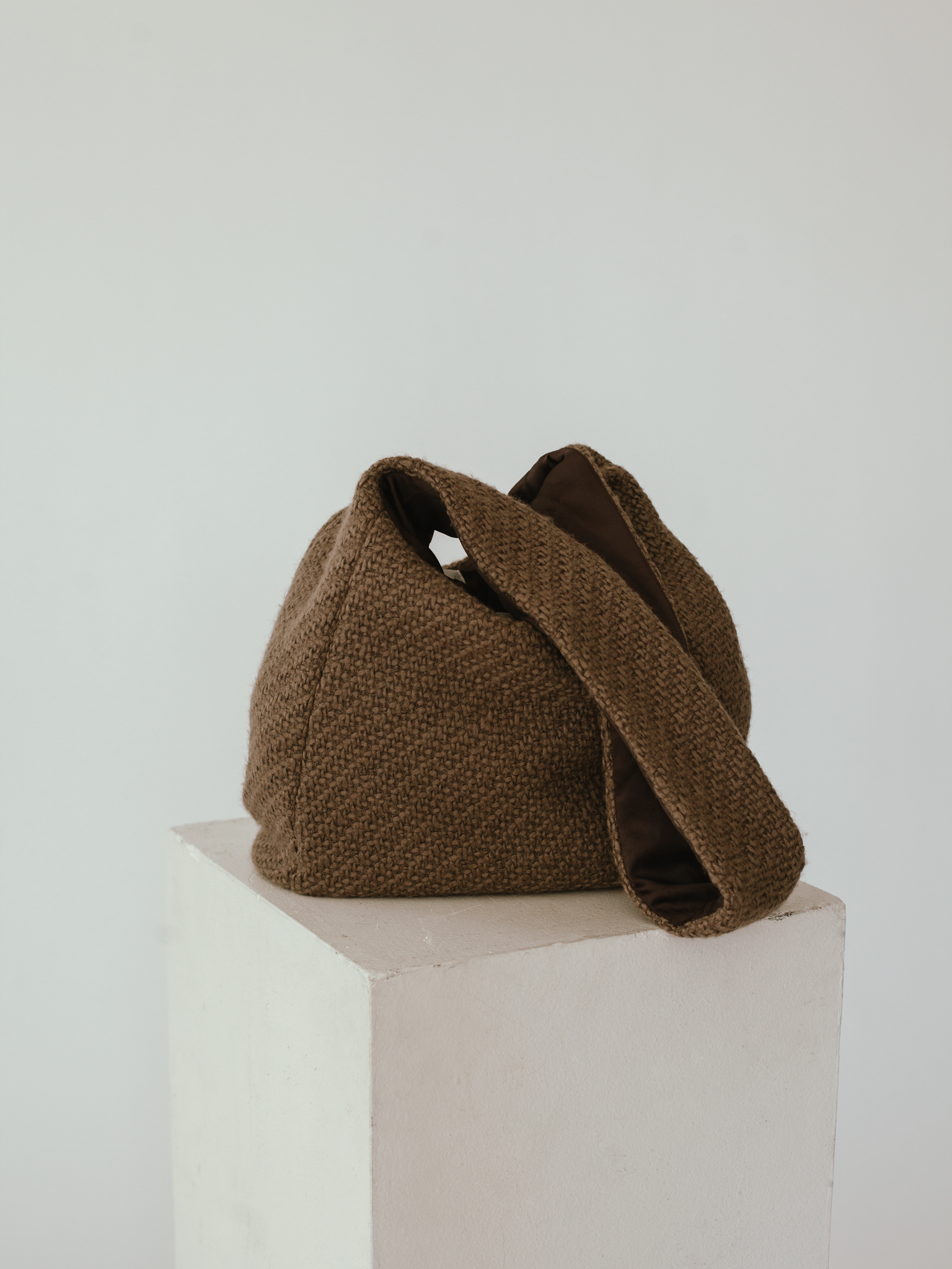 Knit Bag in Taupe