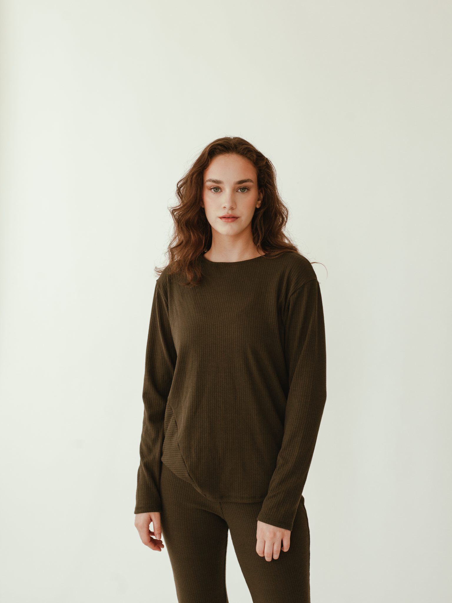 Ribbed Knit Sweater