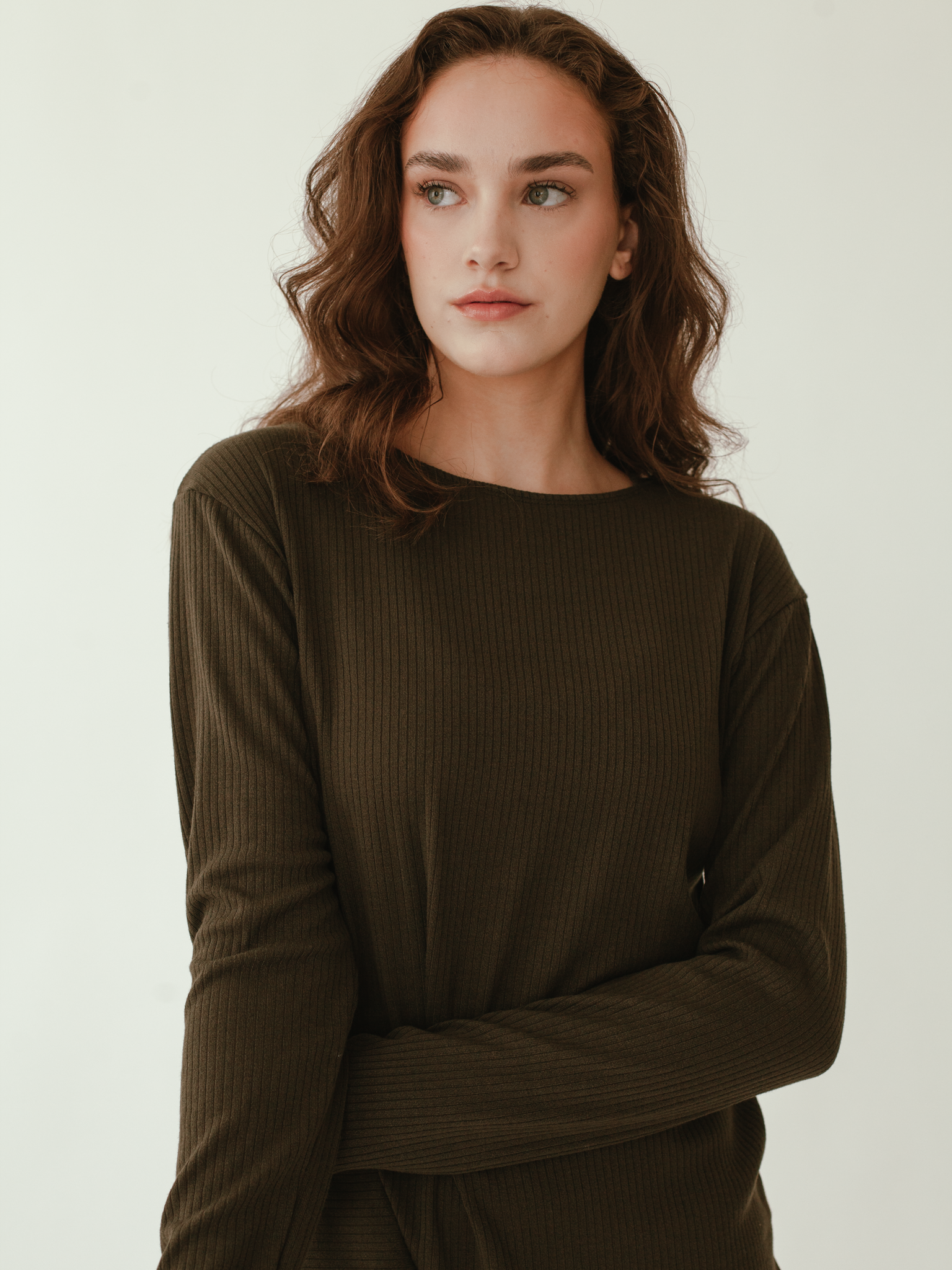 Ribbed Knit Sweater