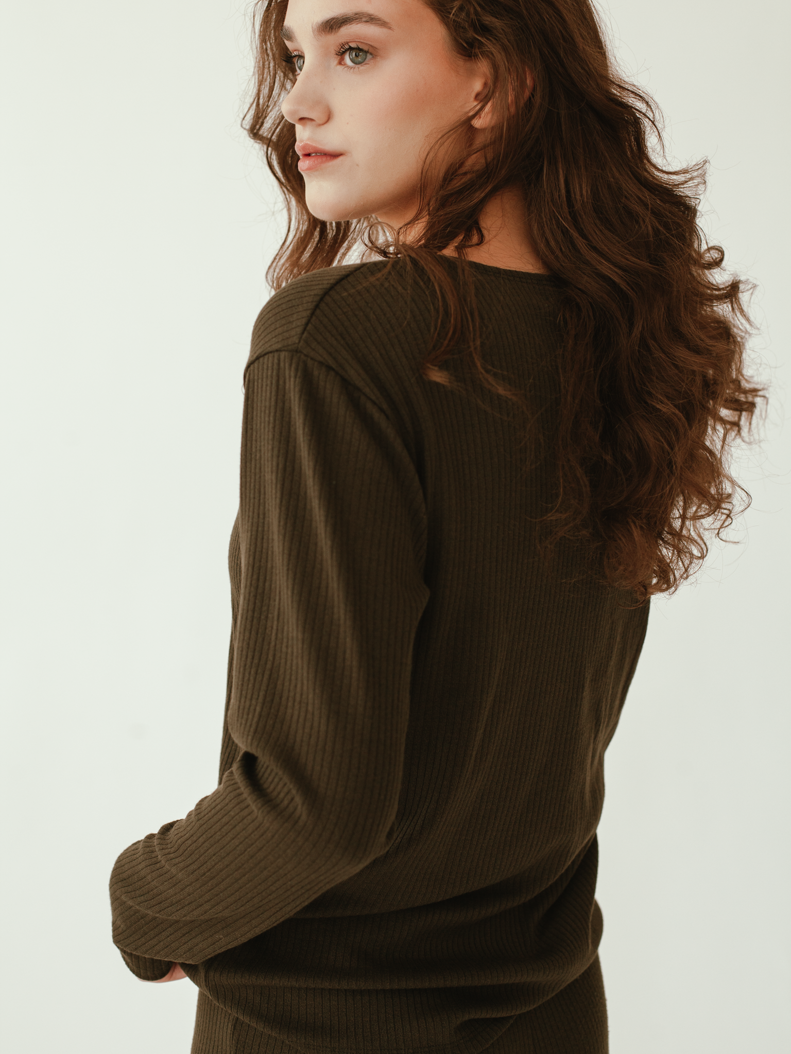 Ribbed Knit Sweater