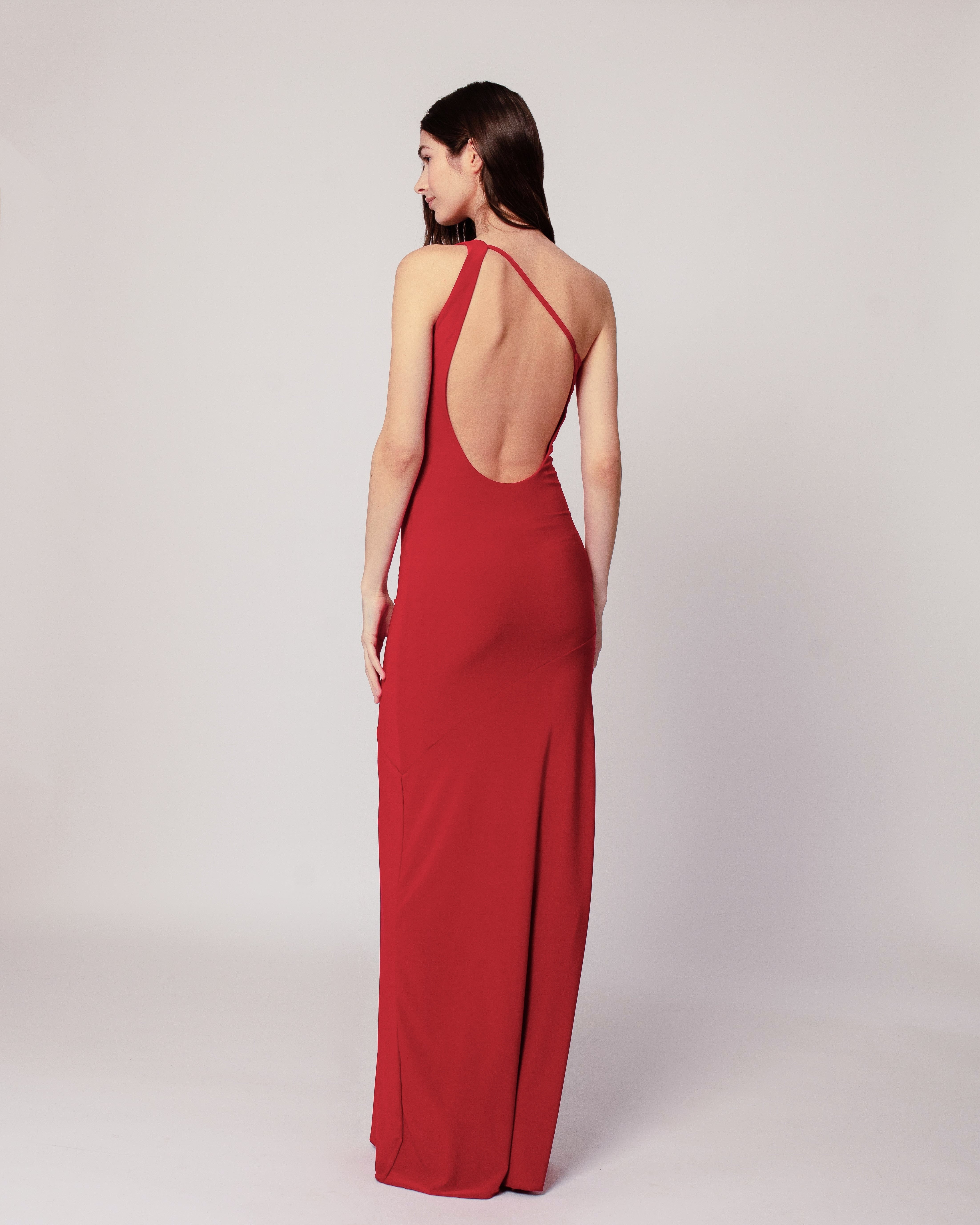 Palma Dress in Red