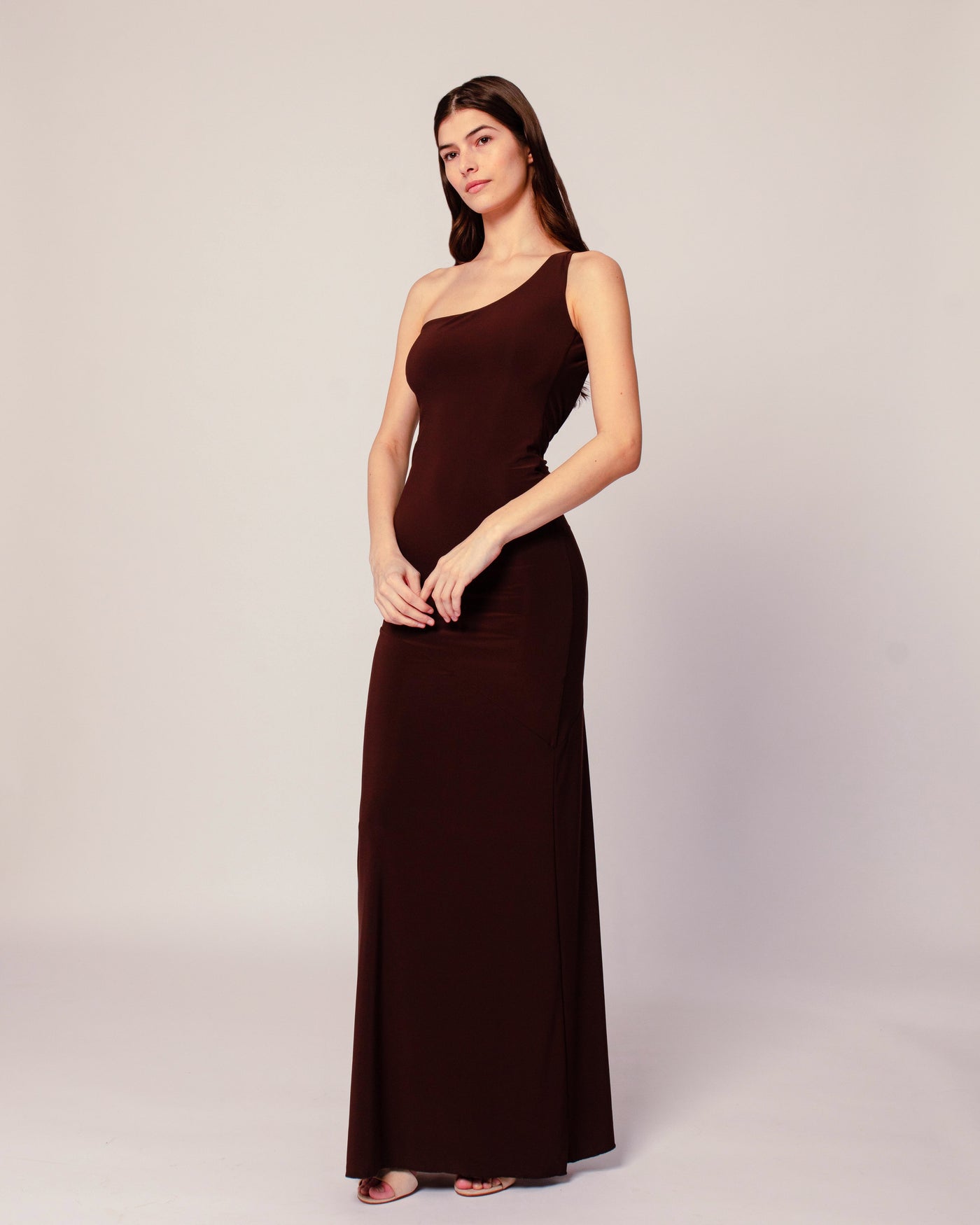 Palma Dress | Navy Polka